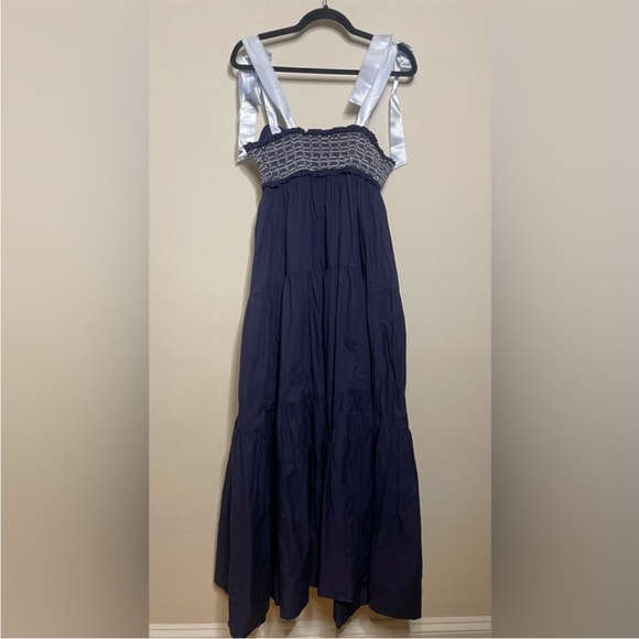 Free People Bluebell Solid Maxi Dress in Eclipse - Picture 8 of 8